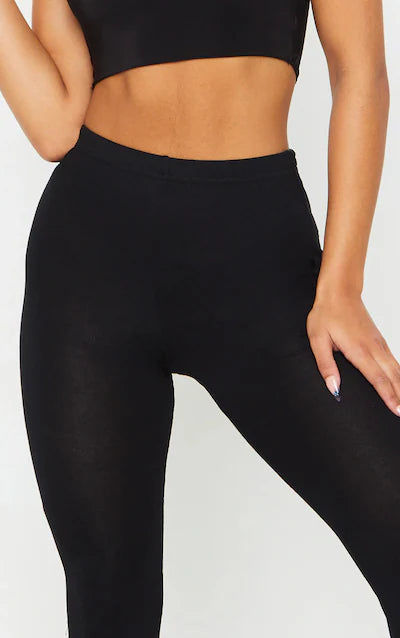 Jersey Flared Trousers