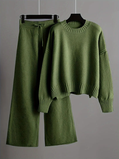 ⏰ LAST DAY SAVE 50% 💥2025 Hot Sale Casual Soft Cashmere Sweater Suit