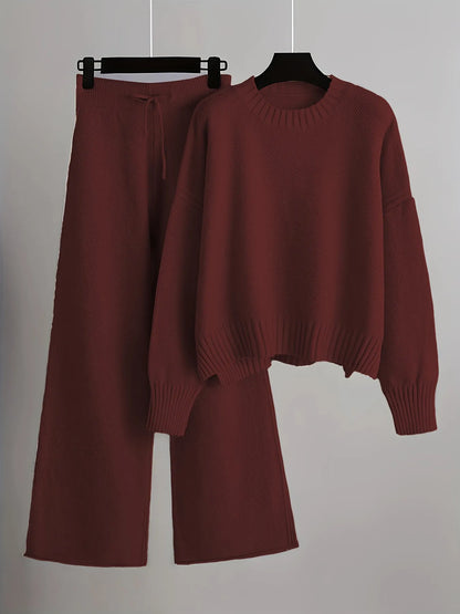 ⏰ LAST DAY SAVE 50% 💥2025 Hot Sale Casual Soft Cashmere Sweater Suit